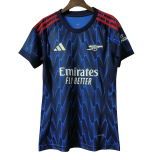Women Arsenal  away blue soccer Jersey  2025/26