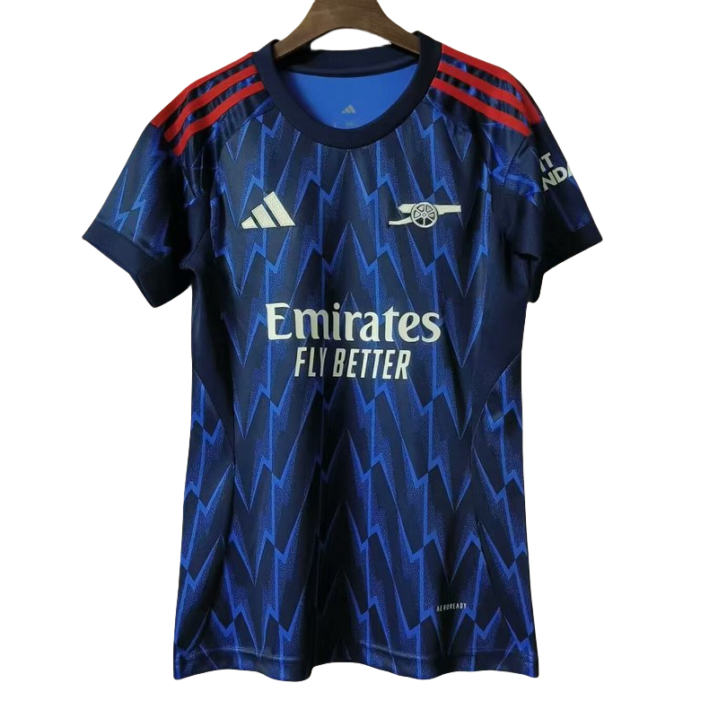 Women Arsenal  away blue soccer Jersey  2025/26