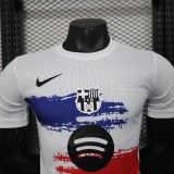 2025-26 Mens Barcelona white Player Special Edition soccer jersey