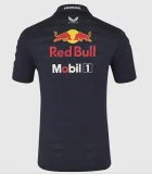 2025 F1 Red Bull Black Polo Racing Suit