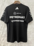 2025 F1 Mercedes Black Polo Racing Suit