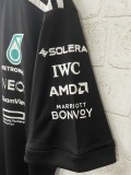 2025 F1 Mercedes Black Polo Racing Suit