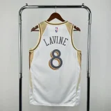 2025/26 Zach LaVine Chicago Bulls 8# Nike Unisex Swingman Jersey - White - City Edition