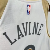 2025/26 Zach LaVine Chicago Bulls 8# Nike Unisex Swingman Jersey - White - City Edition