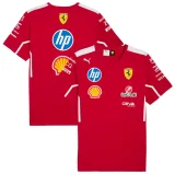 2025 F1 Ferrari Red T-Shirts Racing Suit