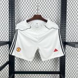 2025-26  Mens Manchester United  home  white  Shorts