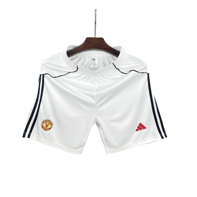 2025-26  Mens Manchester United  home  white  Shorts