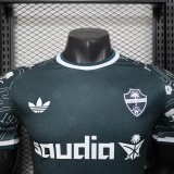 Mens Al-Ahli Saudi black Player Special Edition soccer jersey 2025-26