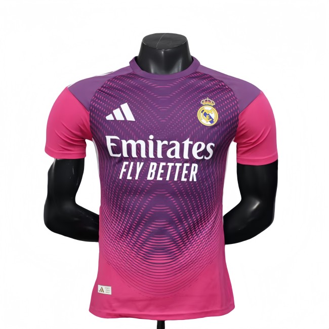 Mens Real Madrid Purple Player Special Edition soccer jersey 2025-26