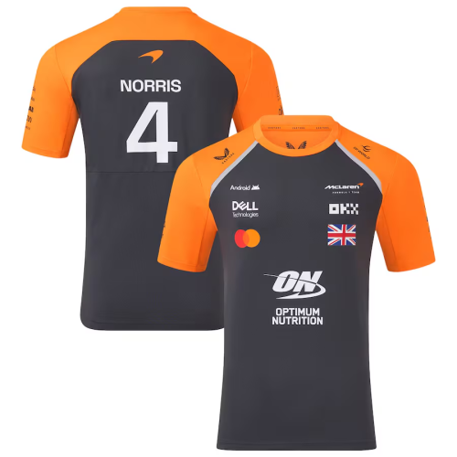 2025 McLaren NORRIS #4 Black Racing Suit