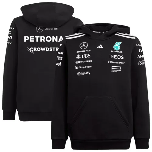 2025 F1 Mercedes Black Hoody