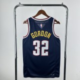 22-23 Nuggets GORDON #32 Royal blue Top Quality Hot Pressing NBA Jersey