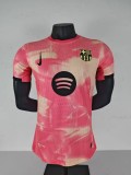 Mens Barcelona pink Player Special Edition soccer jersey 2025/26