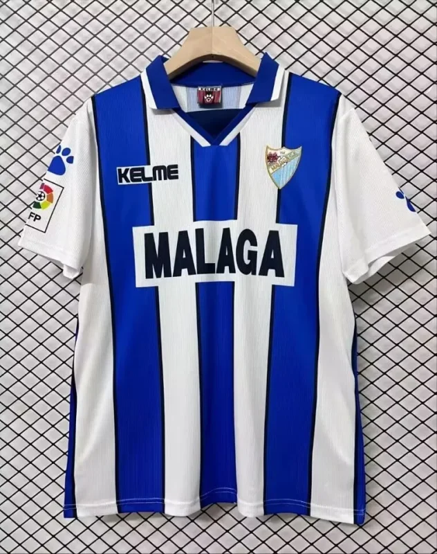 Rotro Mens Malaga home soccer jersey 1998