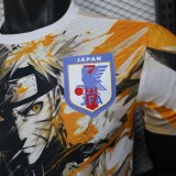 Mens Japan Special Edition NARUTO Player Version Soccer Jersey 2025-26