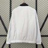 Mens AC Retro Double sided White Red Windbreaker 2526