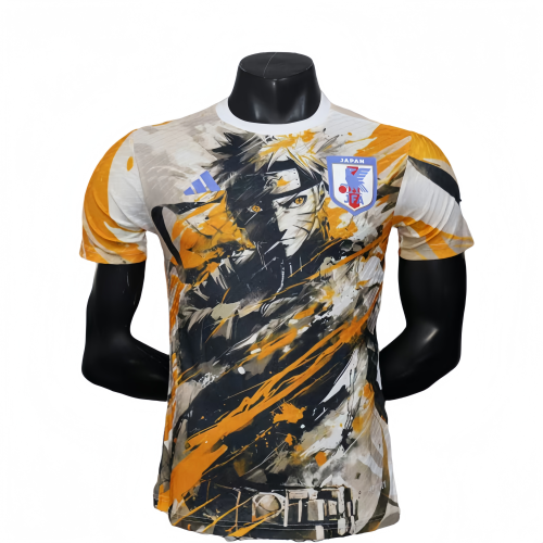 Mens Japan Special Edition NARUTO Player Version Soccer Jersey 2025-26