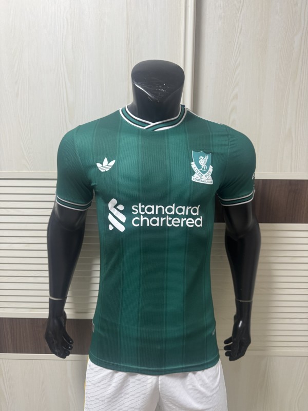 Mens LIV Third away Soccer Jersey Player Version 2025-26