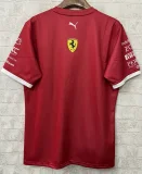 2025 F1 Ferrari Red T-Shirts Racing Suit