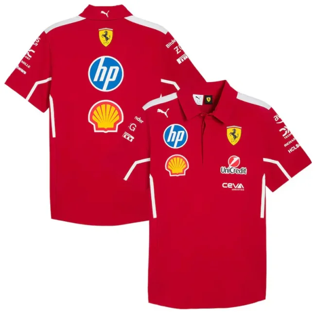 2025 F1 Ferrari Polo Racing Suit