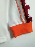 1998-99 Retro Roma white away Long sleeve Jersey