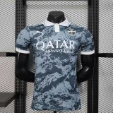 Mens Al-Ahli Saudi grey Player Special Edition soccer jersey 2025-26