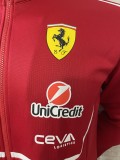 2025 F1 Ferrari Red jacket Racing Suit