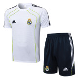 2025-26 Mens Real Madrid white Training Short Suit         D2587#