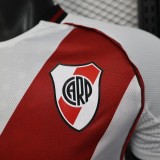 Player Version River Plate home Soccer Jersey 2526