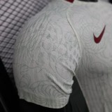 Men’s China away white  Player soccer jersey 2526