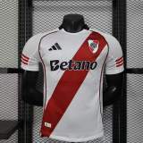 Player Version River Plate home Soccer Jersey 2526