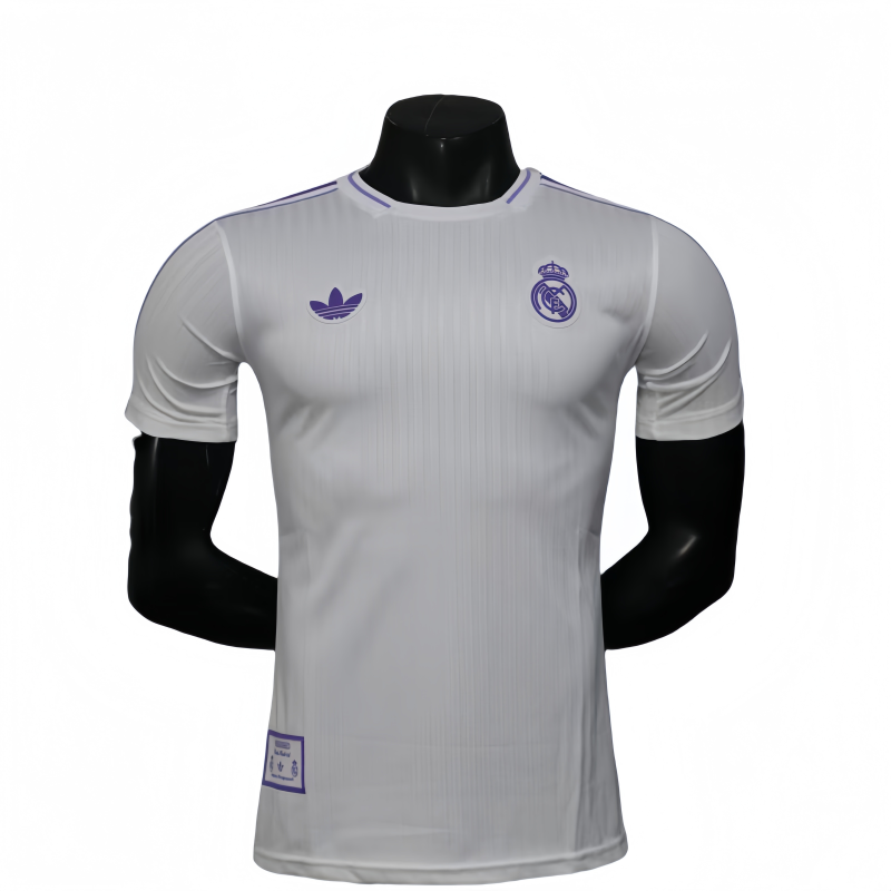 Mens Real Madrid white Player Special Edition soccer jersey 2025-26