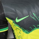 2025-26Mens Brazil Special Edition black Player version soccer jersey