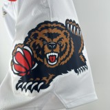 25 GRIZZLIES white Edition Top Quality NBA Pants