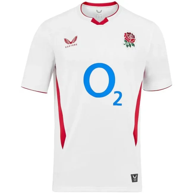 25-26 England white Rugby Jersey