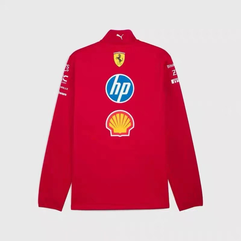 2025 F1 Ferrari Red jacket Racing Suit