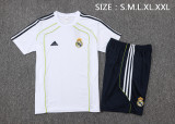2025-26 Mens Real Madrid white Training Short Suit         D2587#