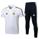 2025-26 Men’s Real Madrid white polo Blue  traning suit       C2538#