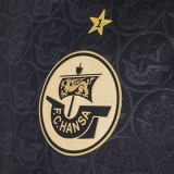 Men’s FC Hansa Rostock Third away black soccer jersey  2526