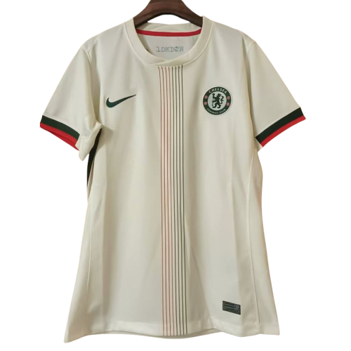 2526 Women  Chelsea away  white soccer Jersey