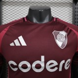 Player Version River Plate away Soccer Jersey 2425