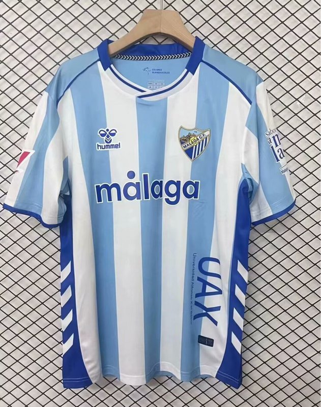 2025-26 Mens Malaga home soccer jersey