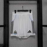 Mens Newcastle home white Player Shorts 2025-26