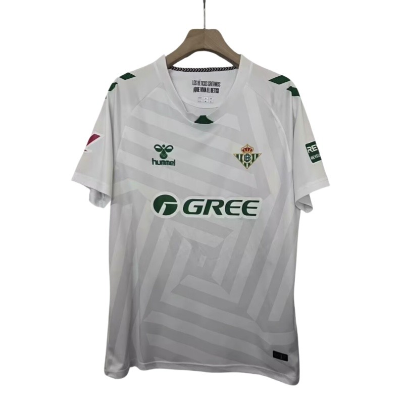 Mens Real Betis goalkeeper white  Soccer Jersey 2025-26
