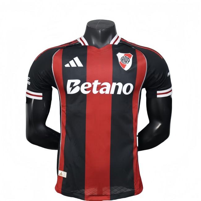 Player Version River Plate away  Soccer Jersey 2526