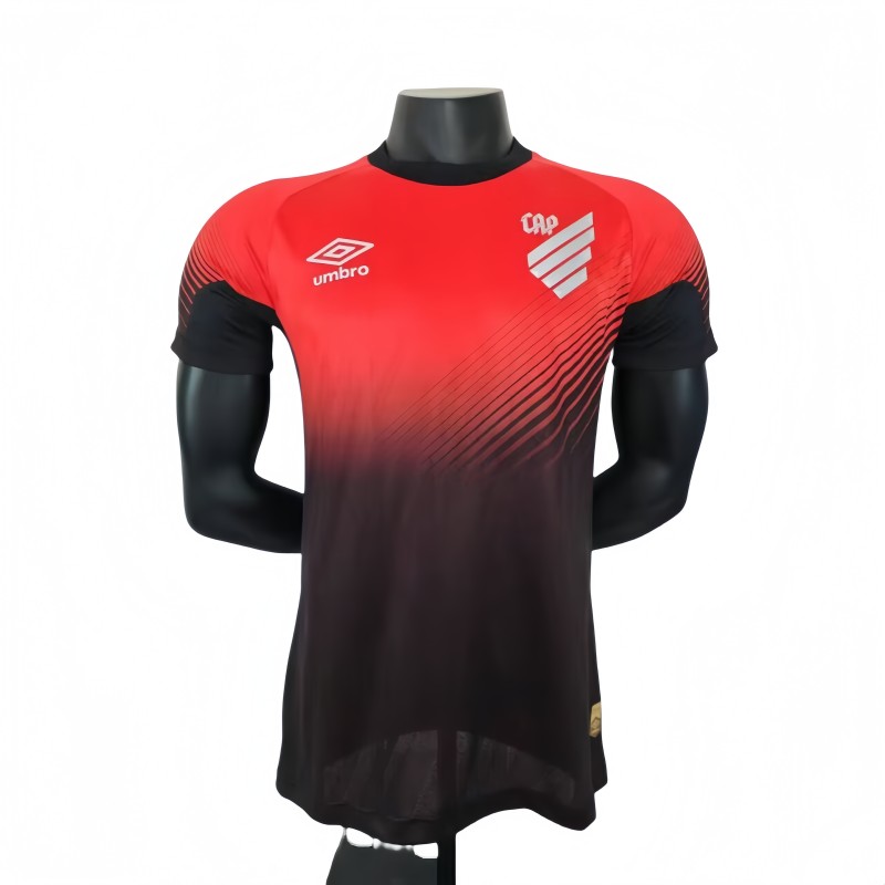 2025-26  Mens Athletico Paranaense red home Player  Soccer Jersey