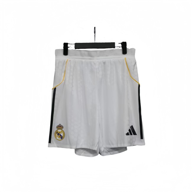 2025-26 Mens Real Madrid  Player home white  Shorts