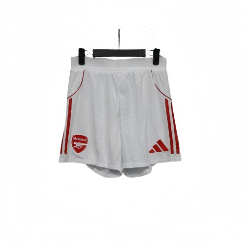 2526 Mens Arsenal player white   Shorts