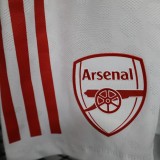 2526  Mens Arsenal player white home Shorts