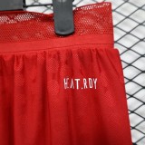 Mens LIV player red home Shorts 2526